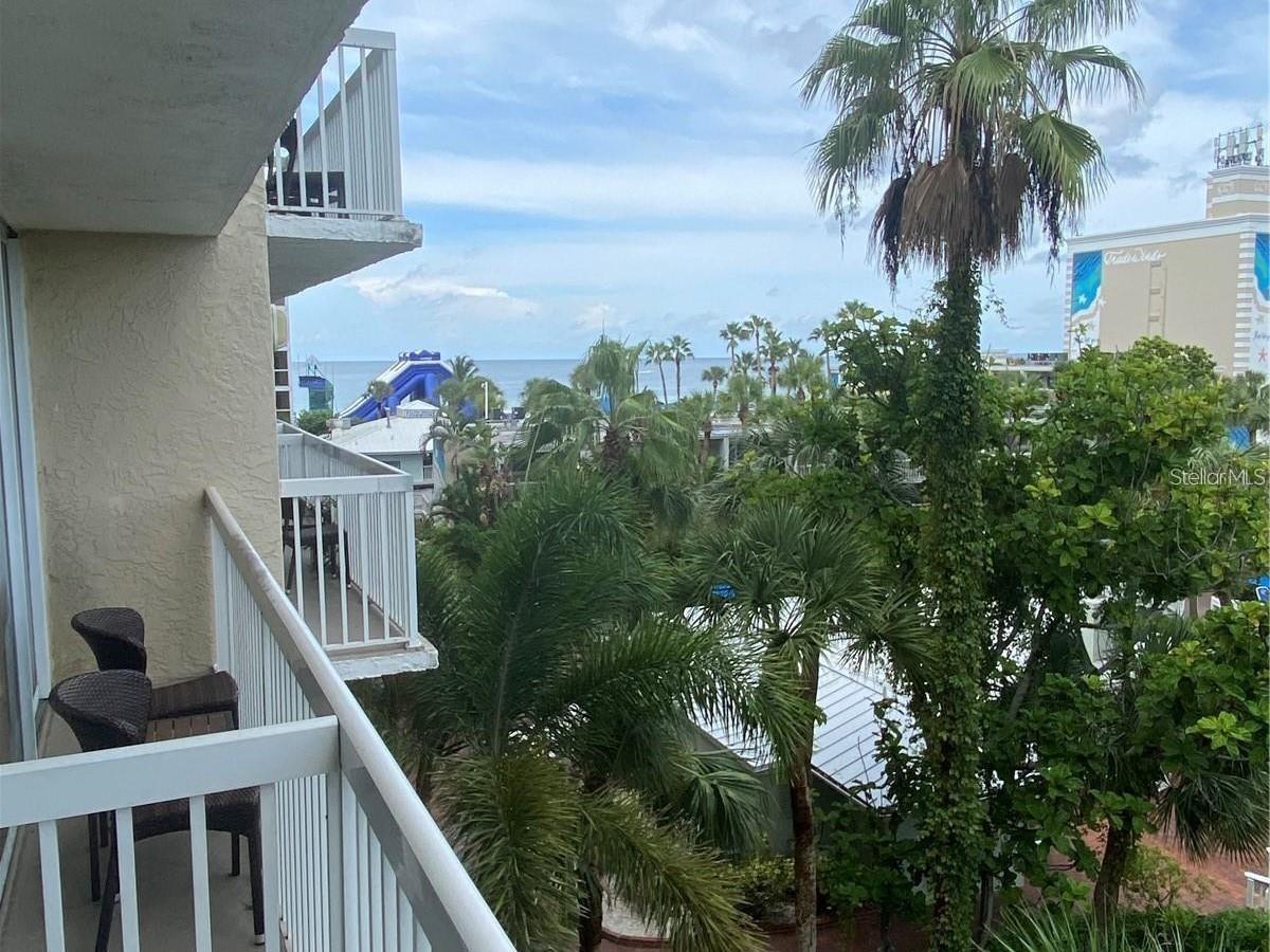 Relaxing balcony views