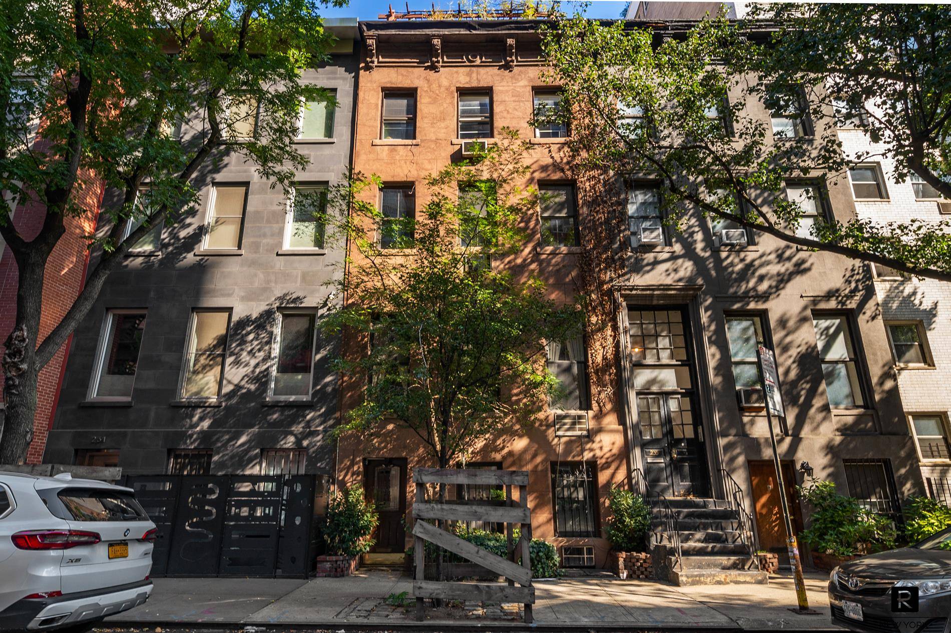 One of a kind duplex brownstone located in the Murray Hill area available for the first time !