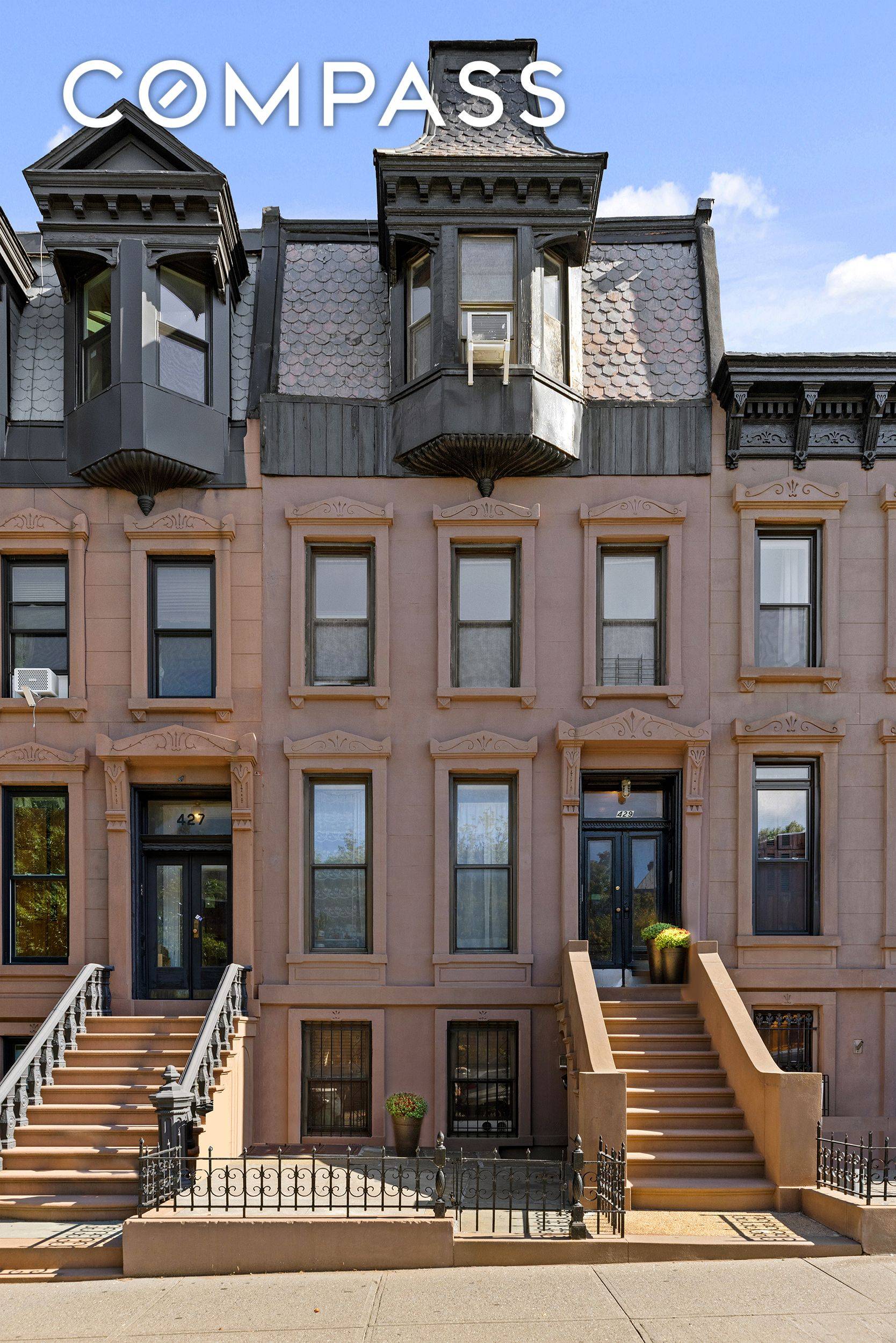 The possibilities are endless for this 4 story Victorian brownstone in prime Park Slope, only two blocks from arguably the best park in New York City, Prospect Park.
