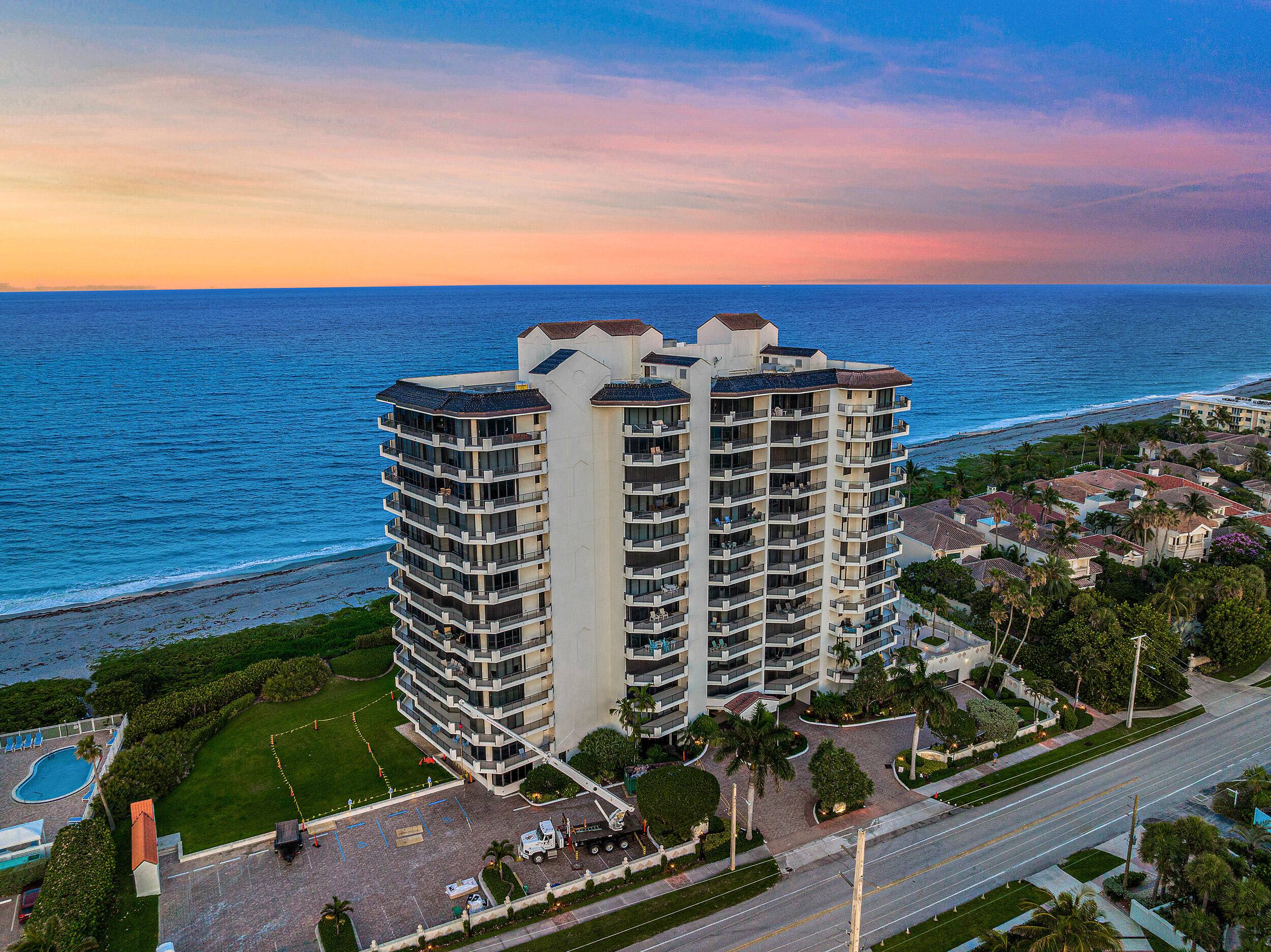 Beautifully remodeled 3 Bed 4 Bath Oceanfront condo.