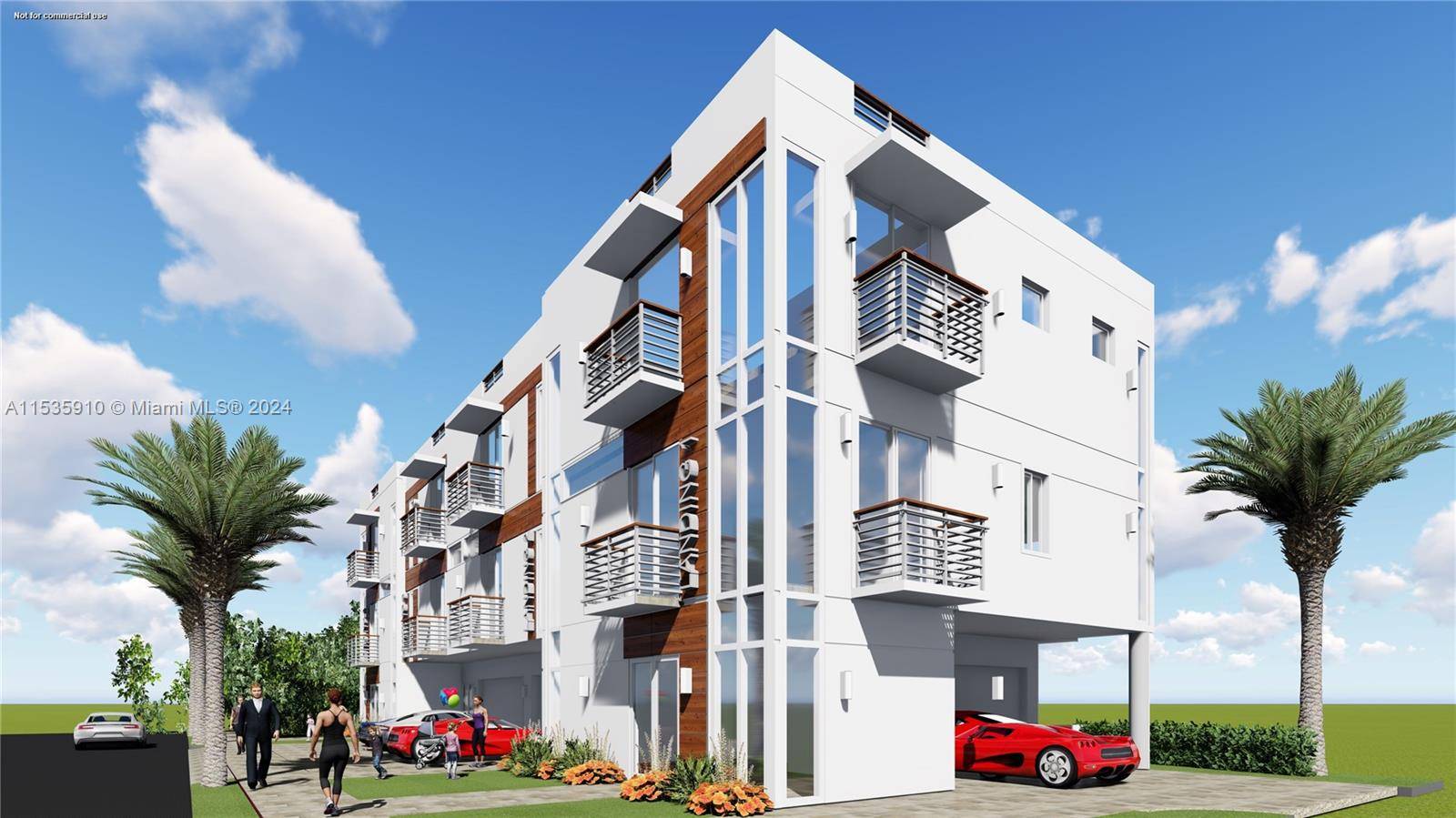 Opportunity for investors, project of 4 townhomes starting at 1816 square feet the smallest up to 3047 square feet including terraces and balconies, with luxury finishes just minutes from the ...