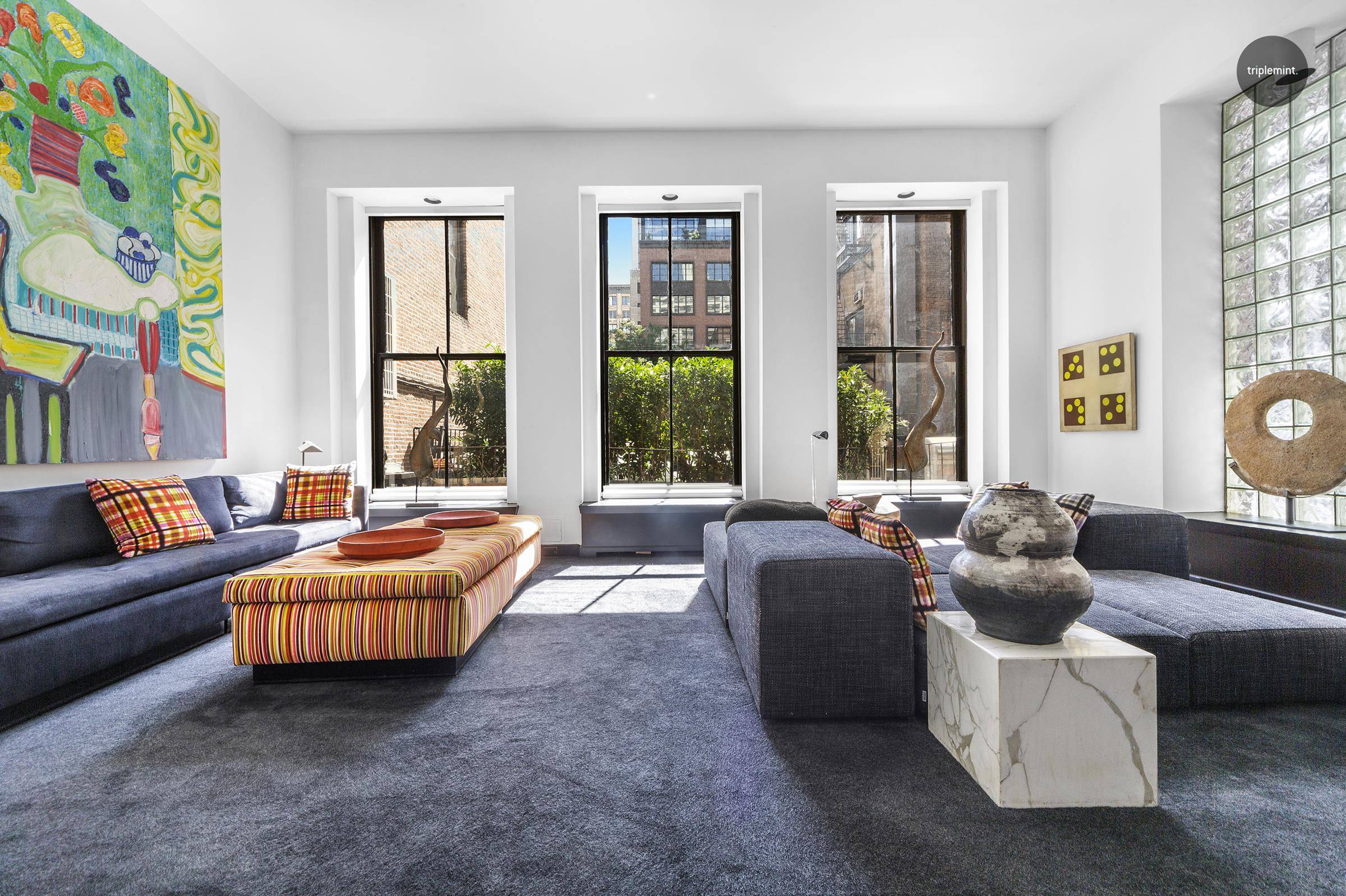 Welcome to Apartment 2A at 12 East 14th Street, a stunning 1, 200 square foot duplex loft in one of Greenwich Village s premier boutique luxury buildings.