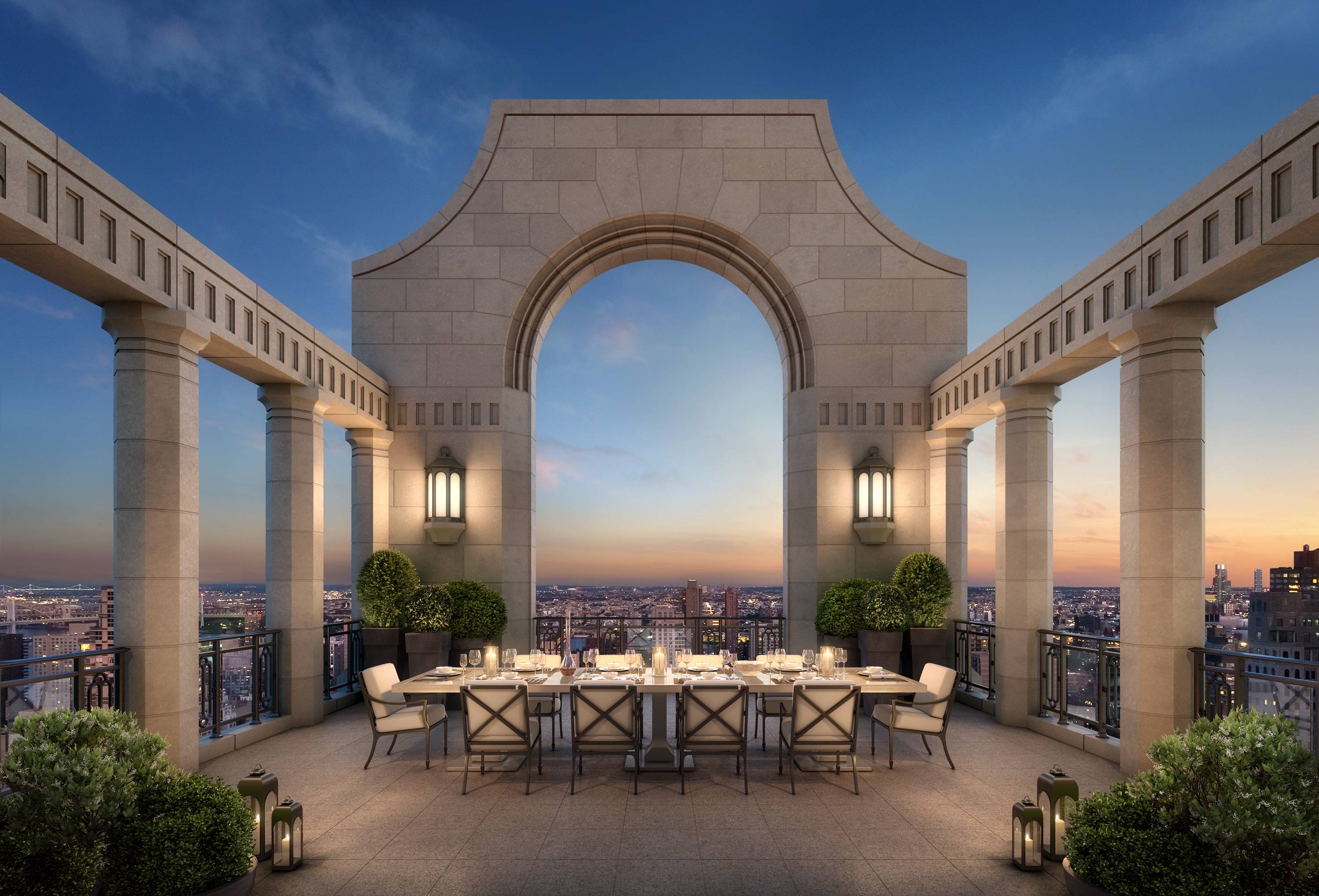 Penthouse C is an amazing and rare 6, 592 square foot duplex residence at the very top of 200 East 83rd Street with spectacular wraparound views of Central Park and ...