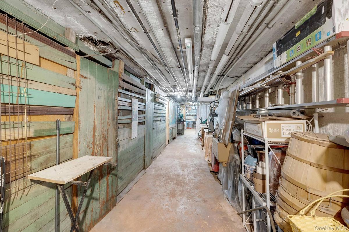 View of storage area
