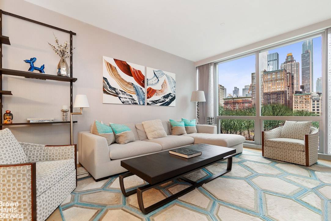 Impeccable Two Bedroom amp ; Two Bath Condominium overlooking Historic Madison Square Park at the coveted One Madison.