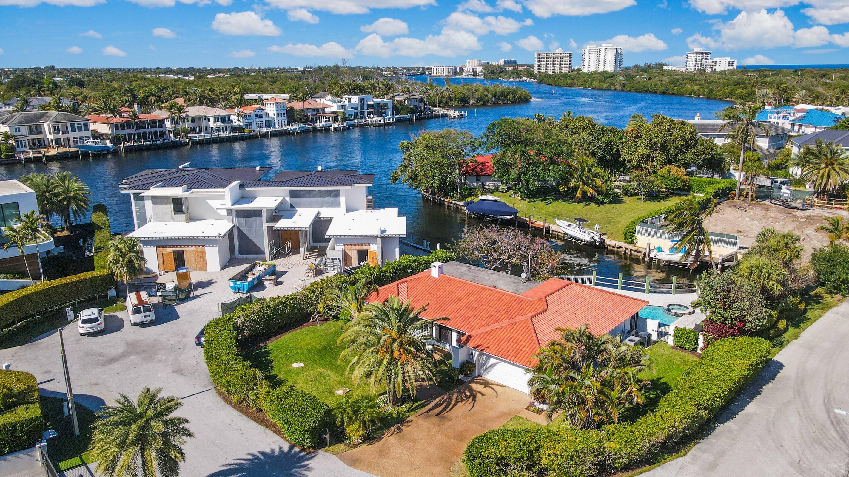 BEAUTIFUL UPDATED FULLY FURNISHED 3 BR 2BA WATERFRONT HOUSE IN DESIRABLE SUN SURF COMMUNITY BY THE BEACH AND MINUTES TO DOWNTOWN BOCA RATON WITH 120 FT OF SEAWALL AND A ...
