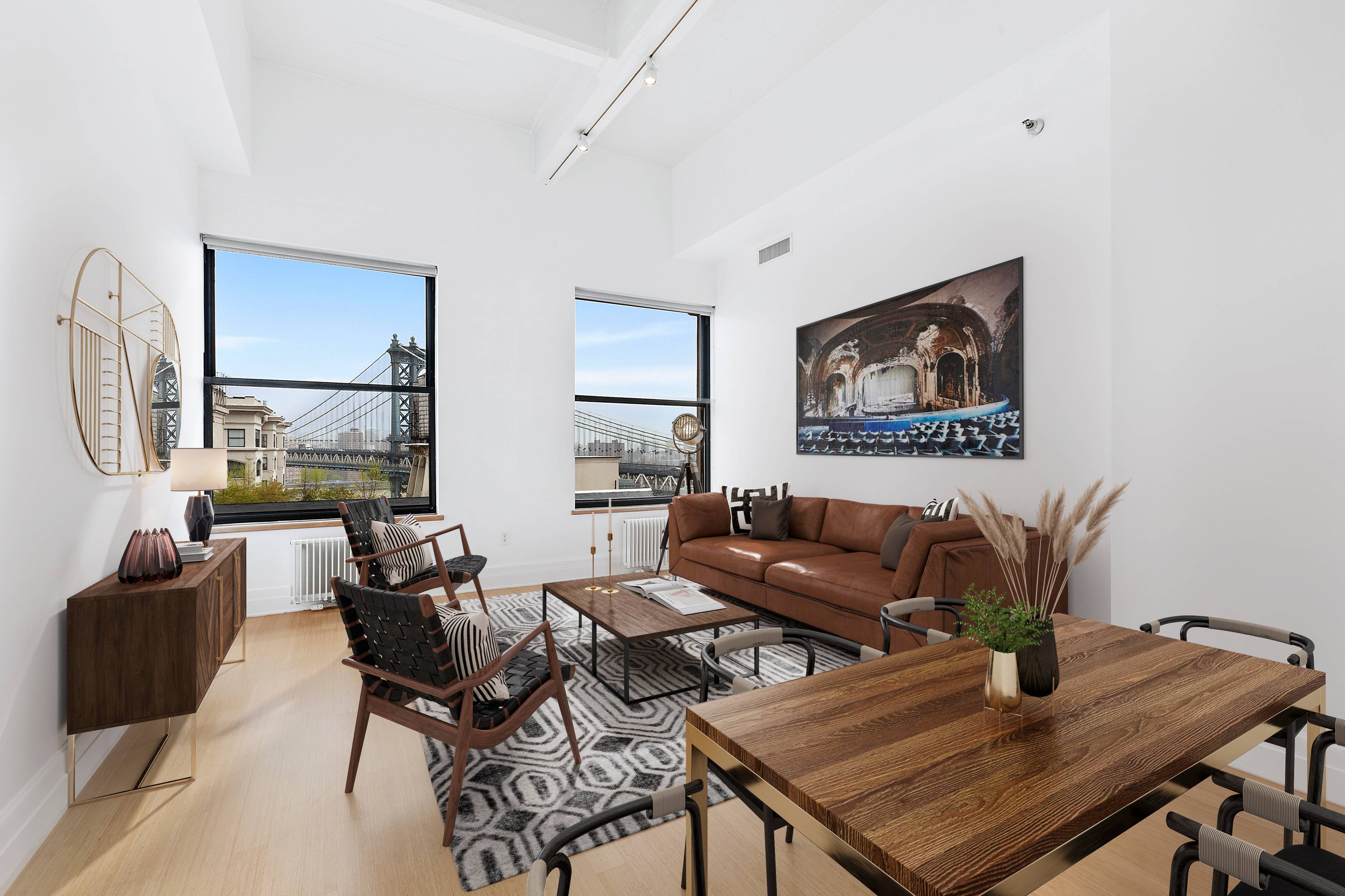 Welcome to Residence 12P at 70 Washington Street in the heart of DUMBO, Brooklyn.