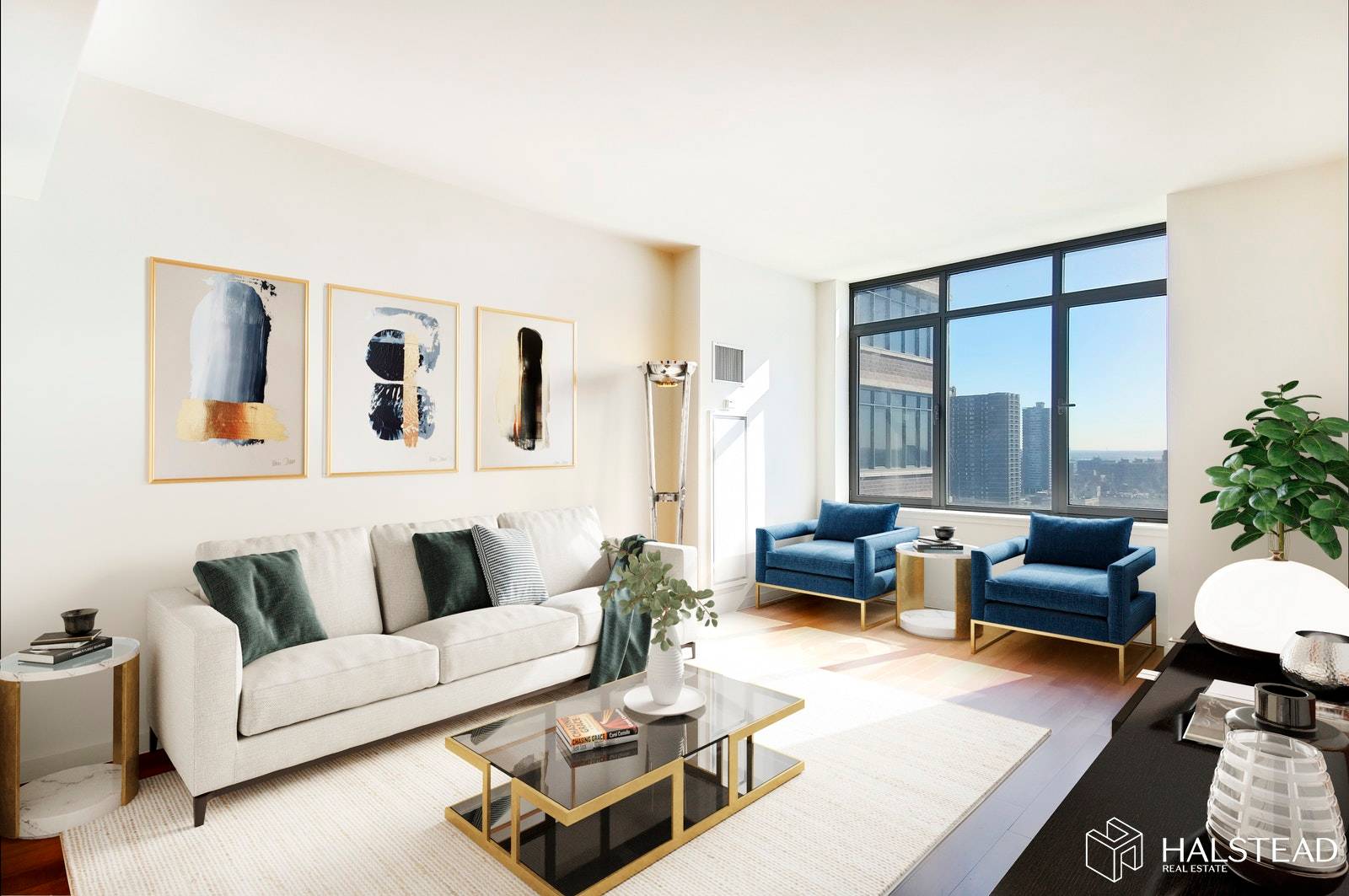Find a generous floor plan combined with new construction convenience in this 2 BR, 2 BA situated in a prime location on Fifth Avenue, adjacent to Harlem's Marcus Garvey Park.