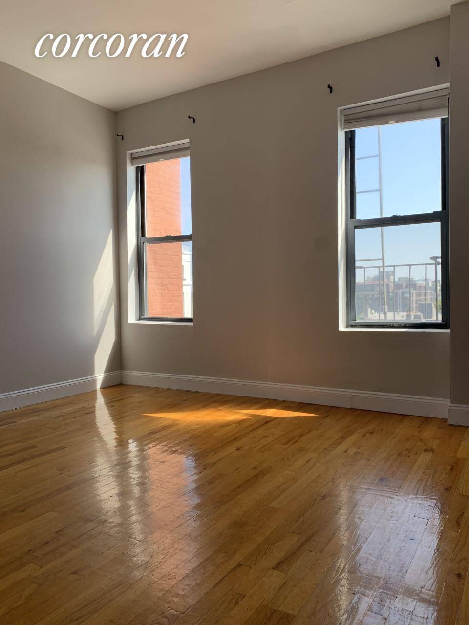 Sunny Renovated Large 2 Bedroom on Havemeyer Street 3 Flights Up and 2 Flights Up New Kitchen with Dishwasher Large Living Room, 1 King Size Bedroom and 1 Queen Size ...