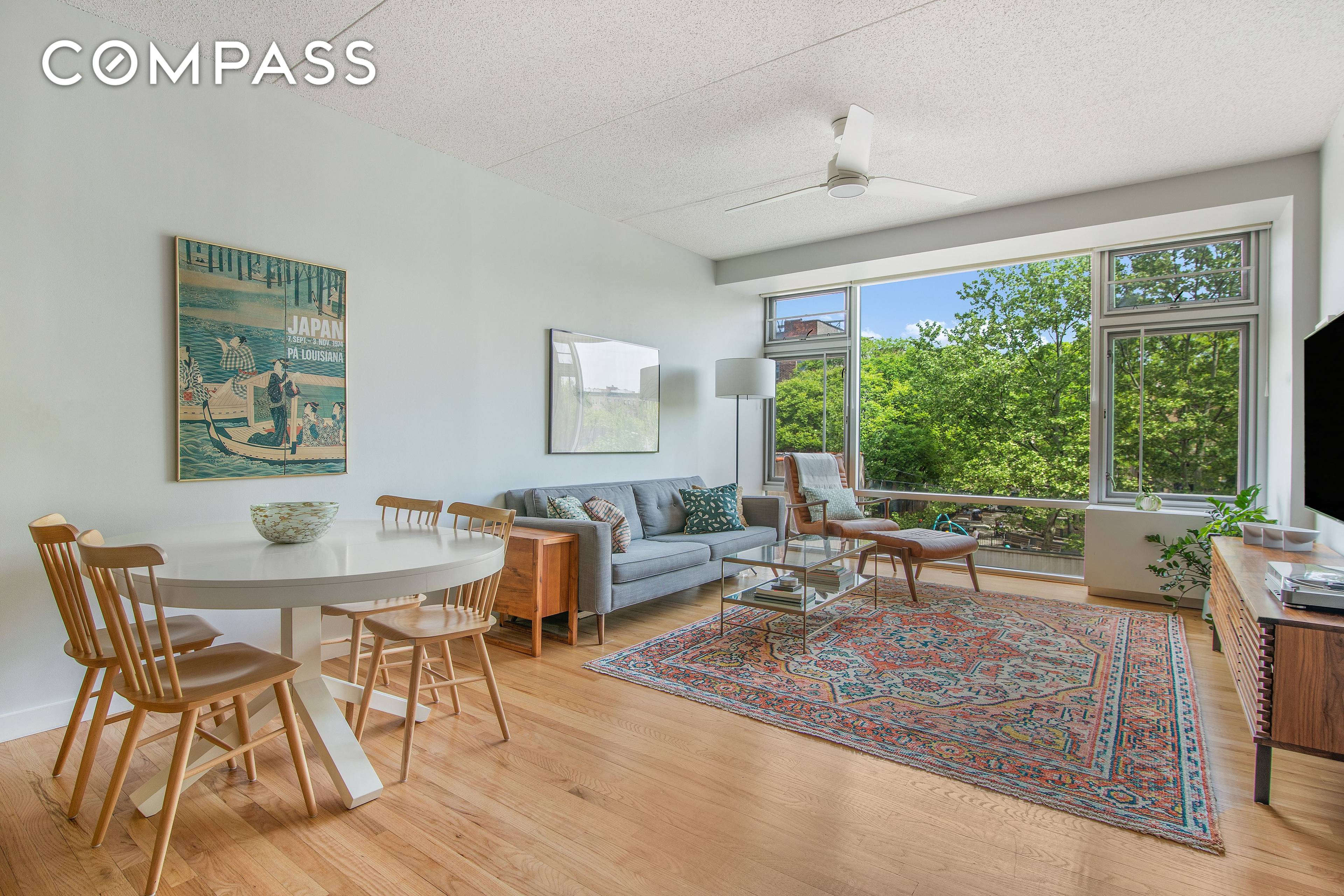 Stunning 2 bed, 2 bath condo at the intersection of Crown Heights amp ; Prospect Heights with the unique opportunity to purchase PRIVATE DEEDED PARKING for an additional fee.