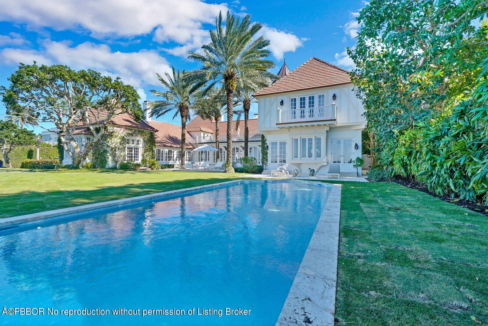 A remarkable storybook landmark estate with 150' of prime waterfront land.