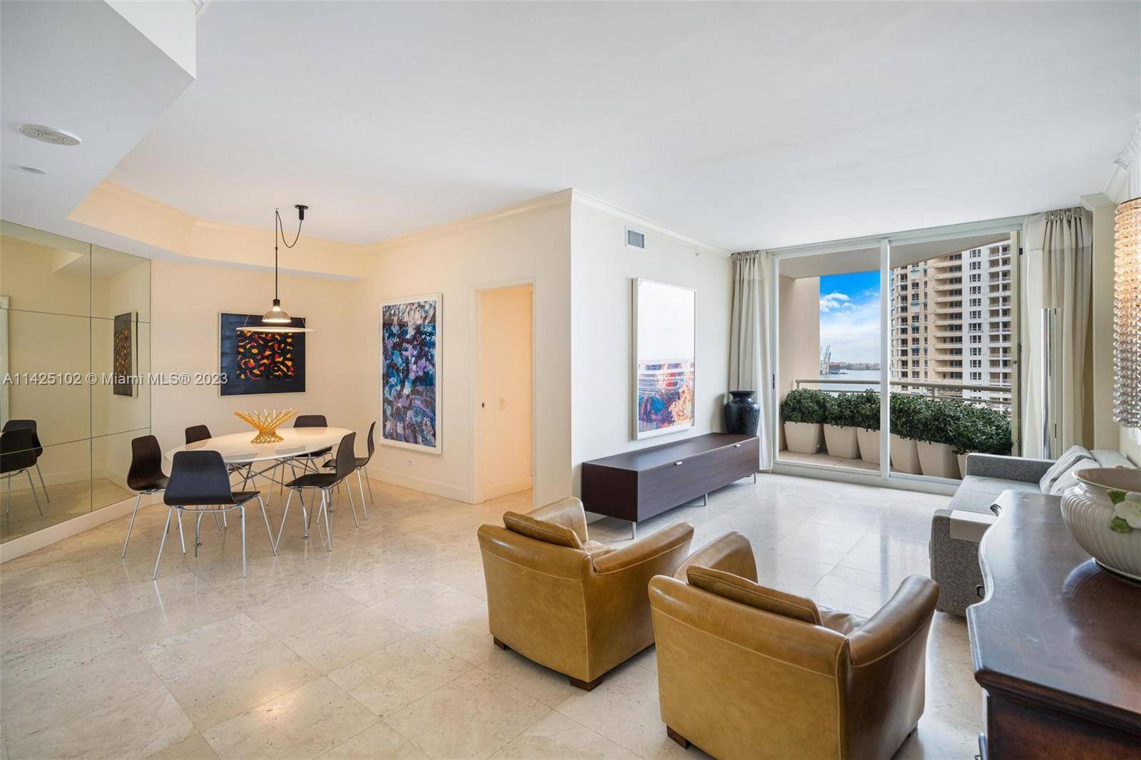 Welcome to the spacious and elegantly designed 2 bed, 2 bath unit at One Tequesta.