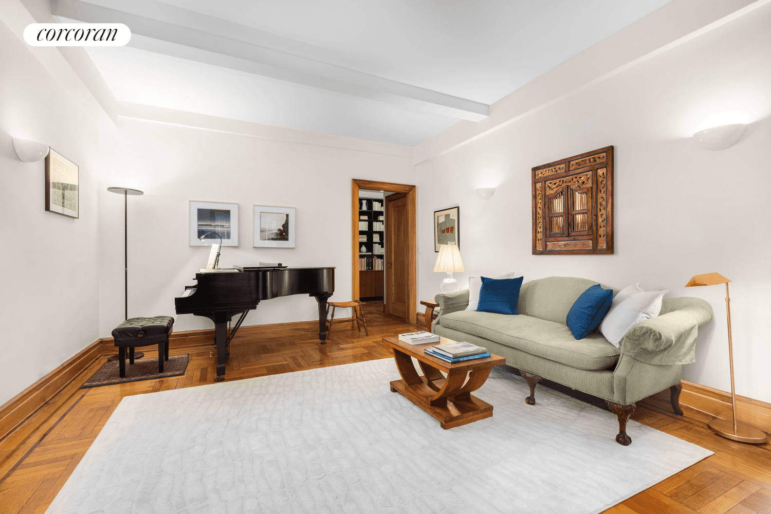 Step into timeless elegance with this charming 2 bedroom, 1 bathroom residence nestled in The Clayton, a historic building dating back to 1922.