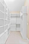 Master walk in closet