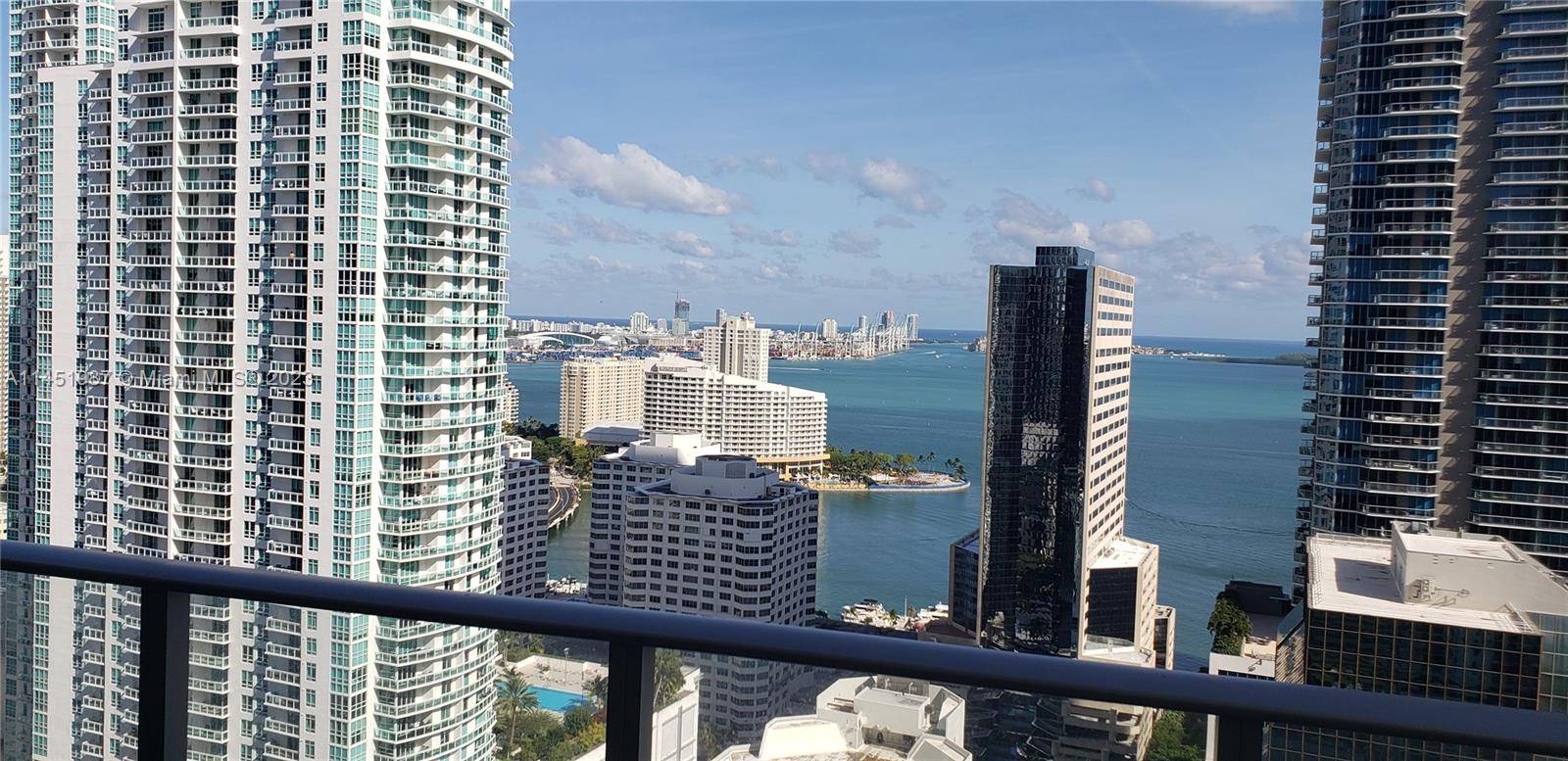 stunning masterpiece ! Unit 3205 has 3 bedrooms, 3 bathrooms, and open views of the Biscayne Bay.