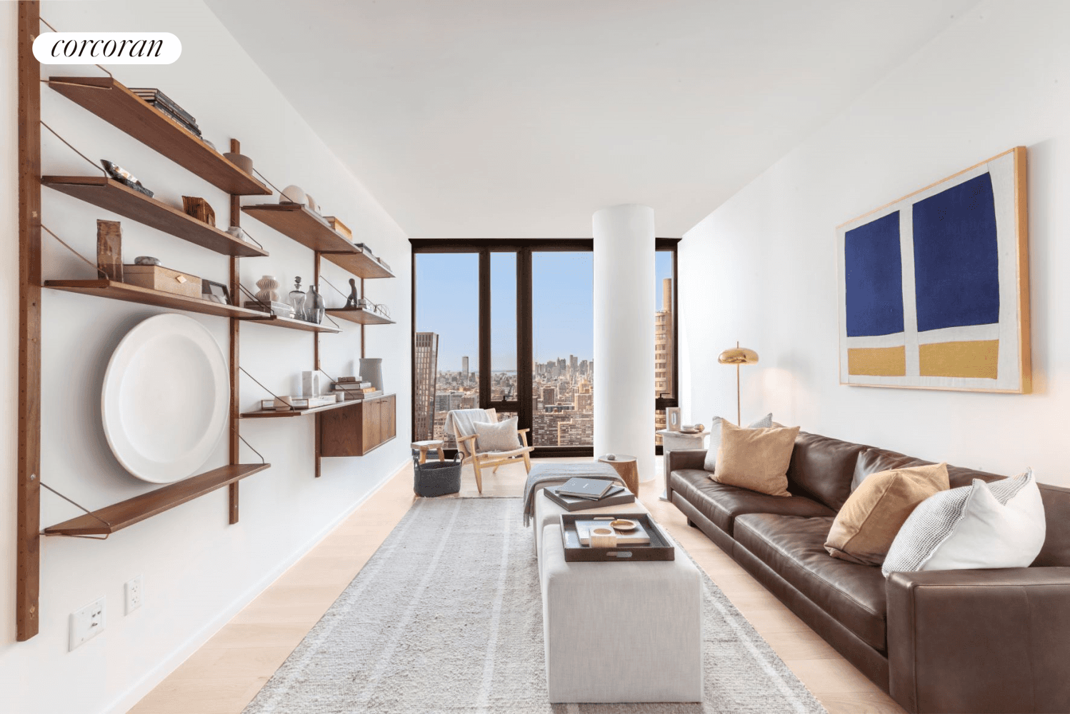 Residence 40D at One United Nations Park is a 3, 831sf four bedroom, four and a half bathroom, Duplex residence with a dramatic double height great room and ceilings soaring ...