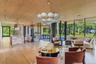 Great room flows into kitchen and dining areas