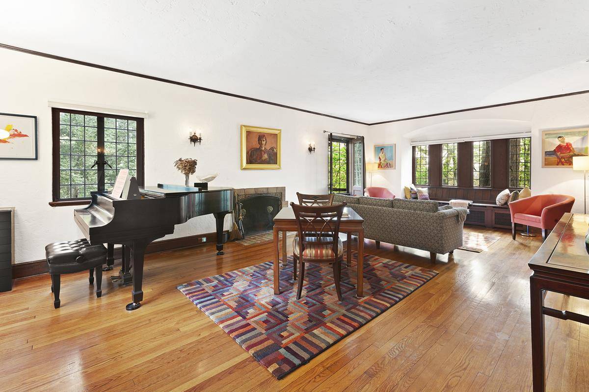 This one of a kind beautiful Medieval Revival in the Historic Fieldston neighborhood of Riverdale has all the architectural charm, without sacrificing modern comforts like central AC and updated kitchen.