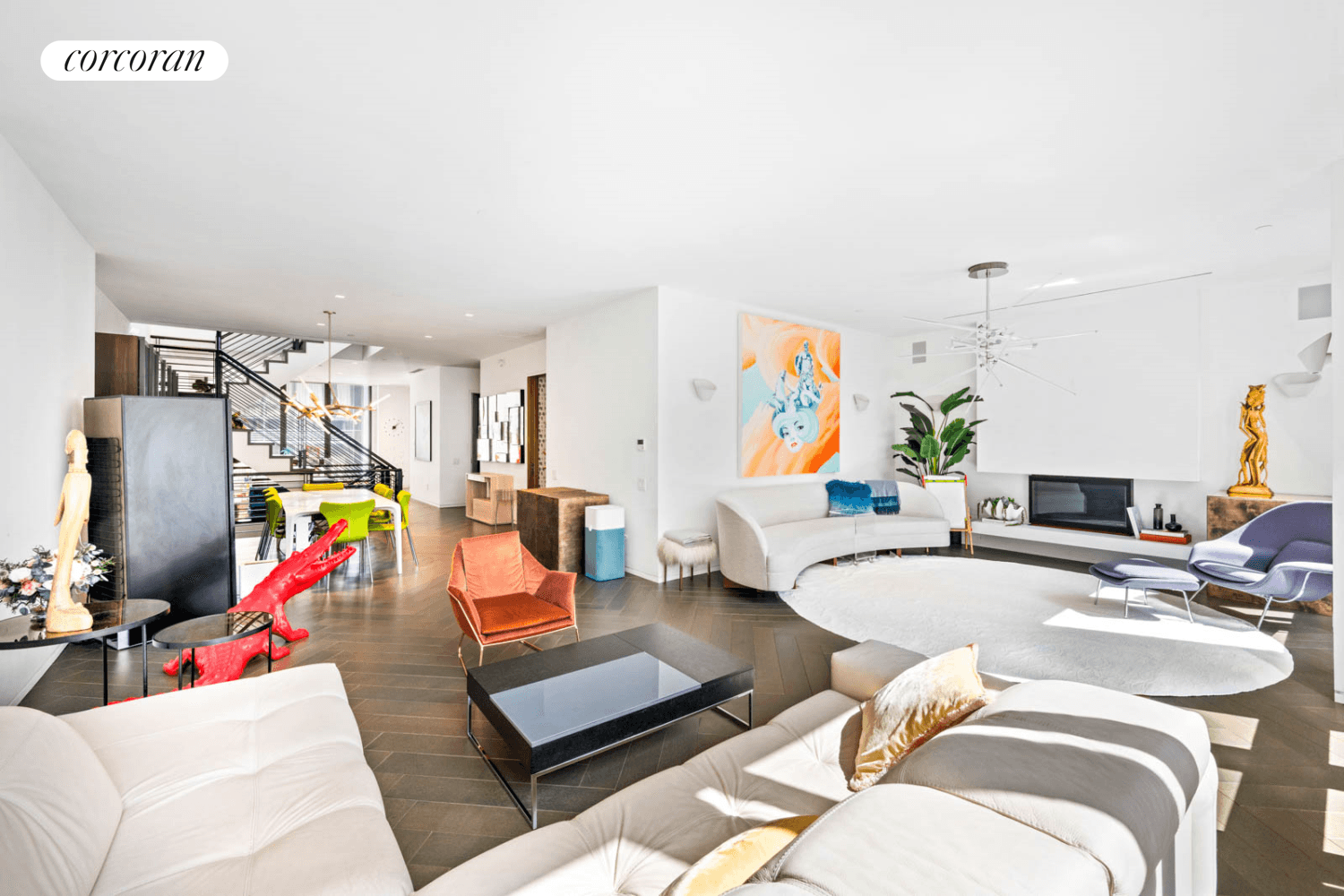 TOWNHOUSE IN THE SKY ! The One Madison Triplex, located at 23East 22nd Street One Madison Park is a 4566sqft sprawling loft with a large32 x 18 terrace on the ...