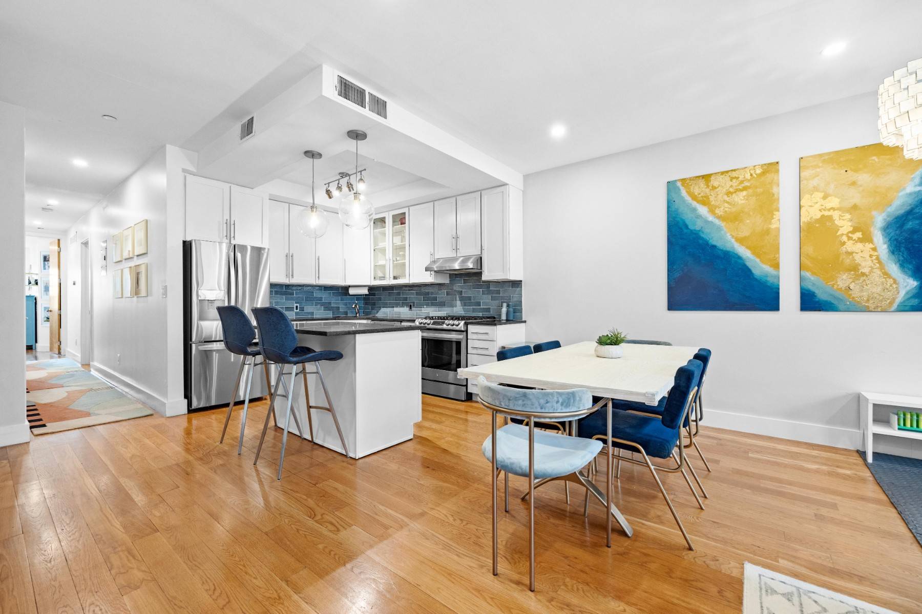 Discover the perfect blend of luxury, comfort and stellar value in this spacious two bed, two bath condo on the border of Clinton Hill and Bed Stuy, with low monthlies, ...