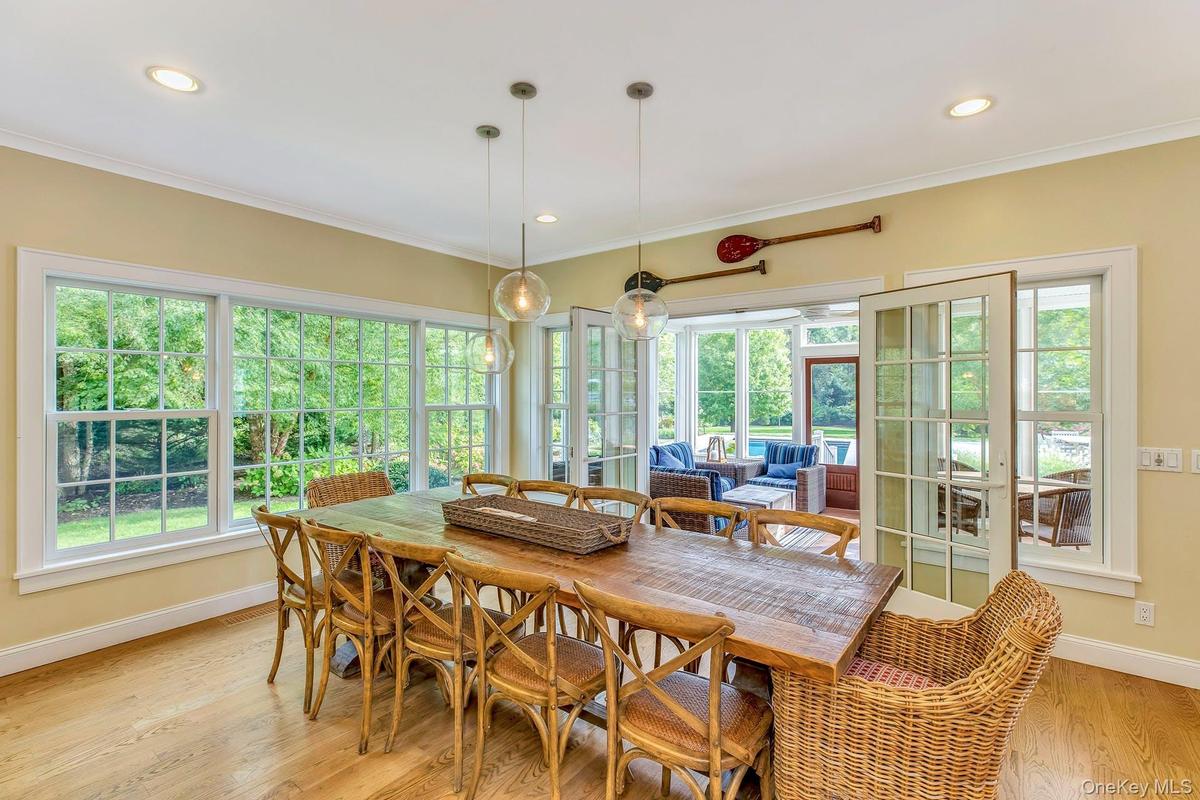Dining Area and Screened Porch