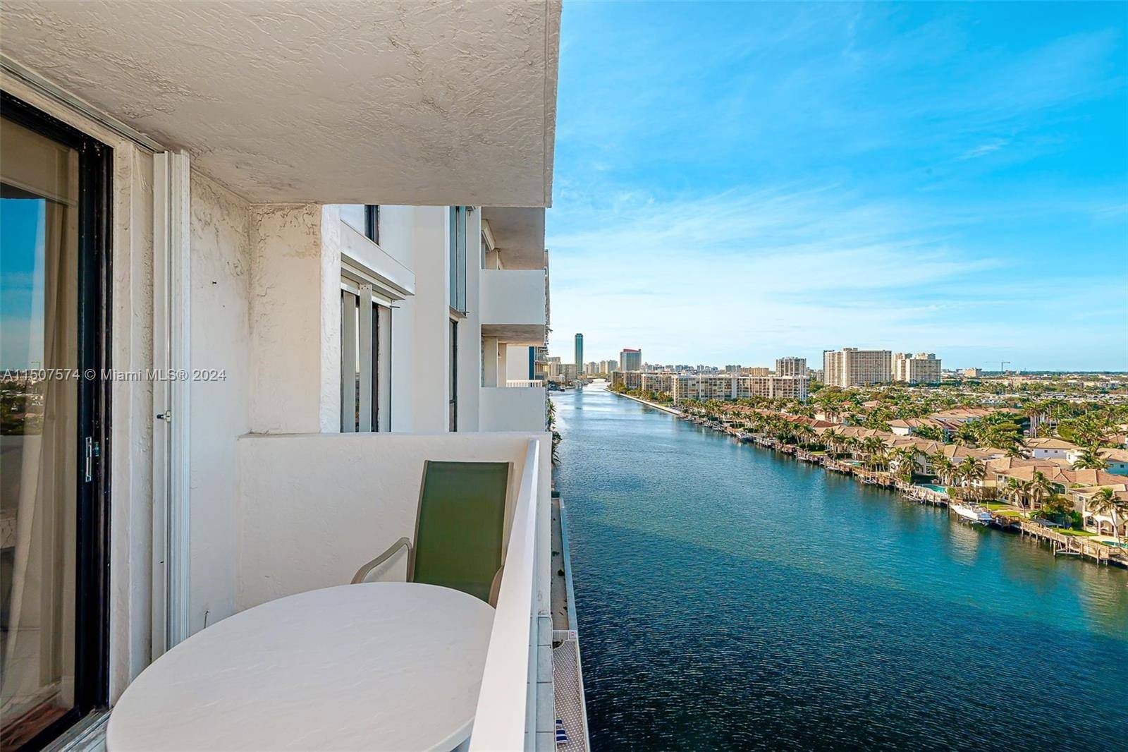 SPECTACULAR ENDLESS VIEWS OF THE INTRACOASTAL WATERWAY AND CITY ON THIS HIGH FLOOR WELL MAINTAINED AND TAKEN CARED OF UNIT.