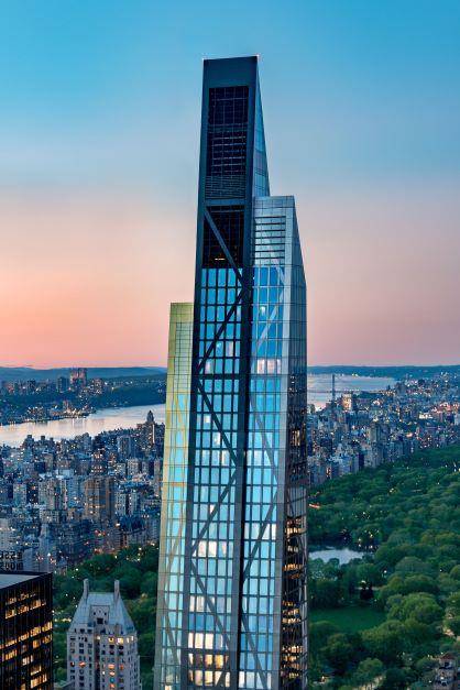 Balancing grand scale living with the intimate feeling of home, Residence 35C at 53 West 53 comprises 2, 488 square feet, offering three bedrooms, three and a half bathrooms, and ...