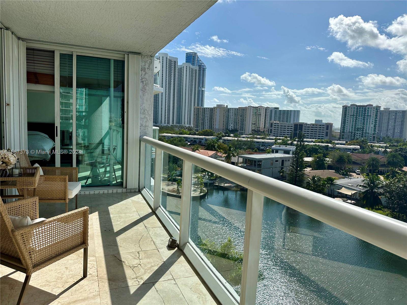 Spacious 2 Bedrooms, 2 Bathrooms DEN with stunning view of the Intracoastal and just across the street from the beach awaits you.