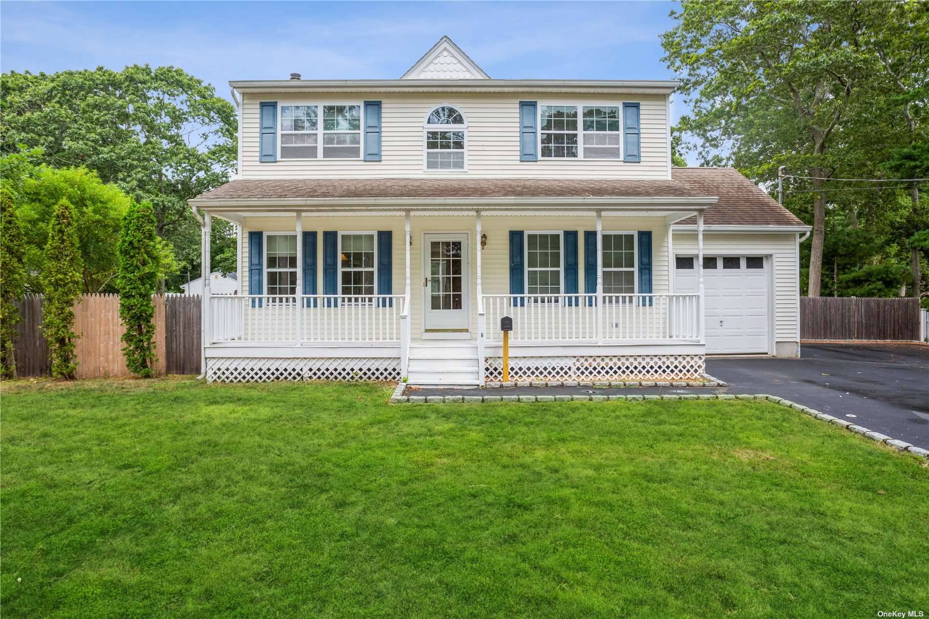 Make this Wonderful Speonk Colonial Your Next Home Sweet Home in the Hamptons Area !