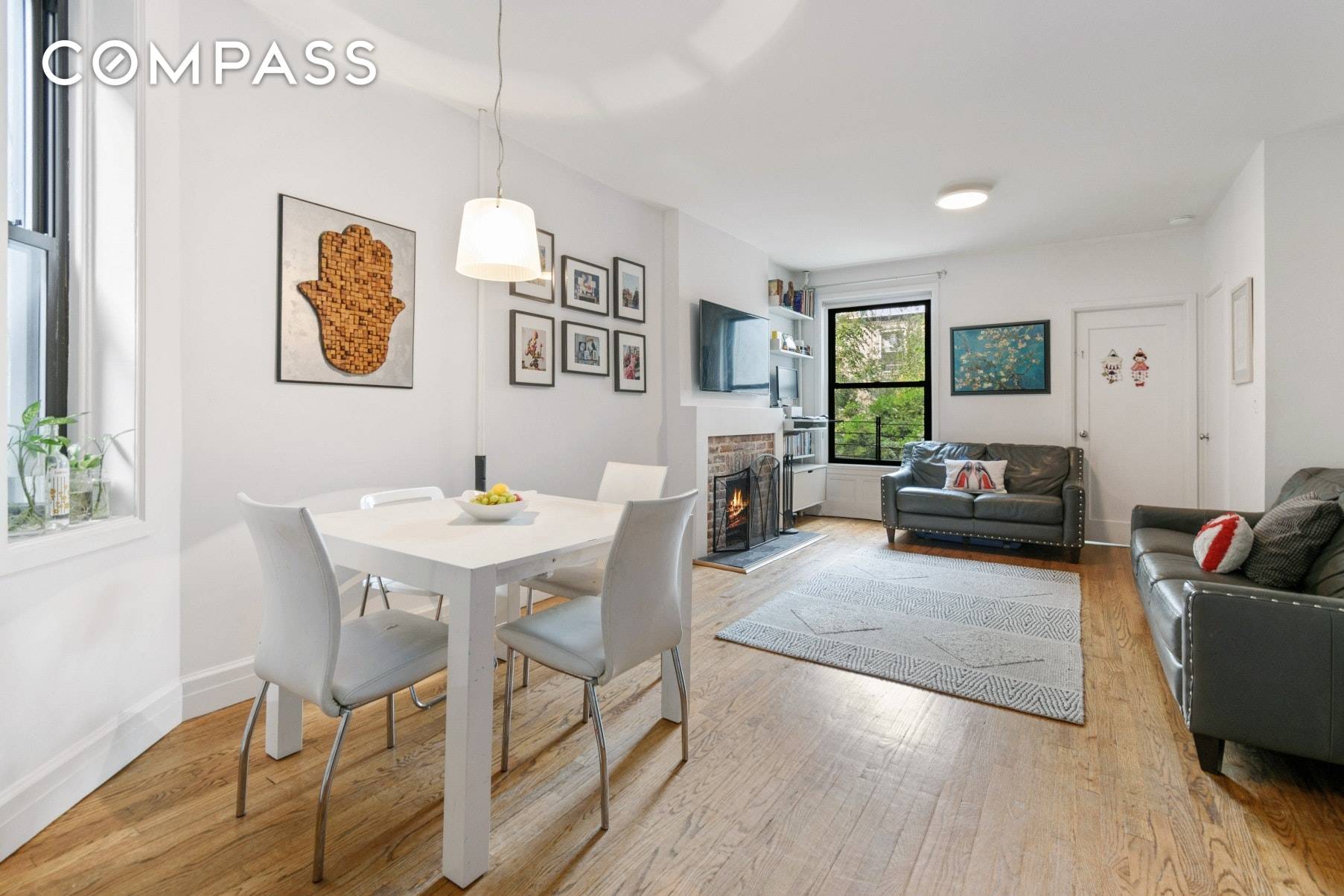 New to market beautiful two bedroom co op in prime Carroll Gardens.