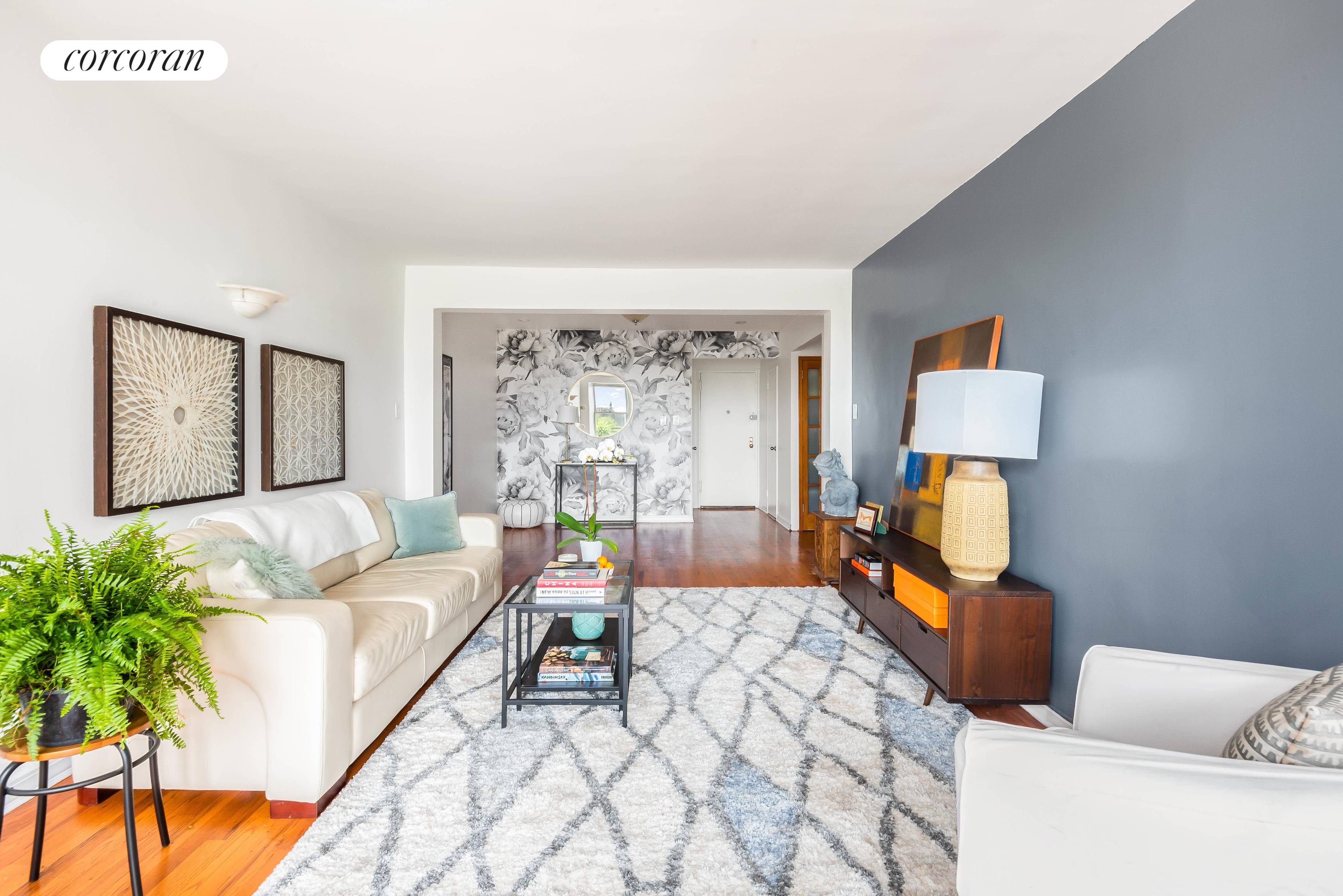 Opportunity Knocks ! Soak in the SUN from your top floor home at 800 Ocean Parkway.