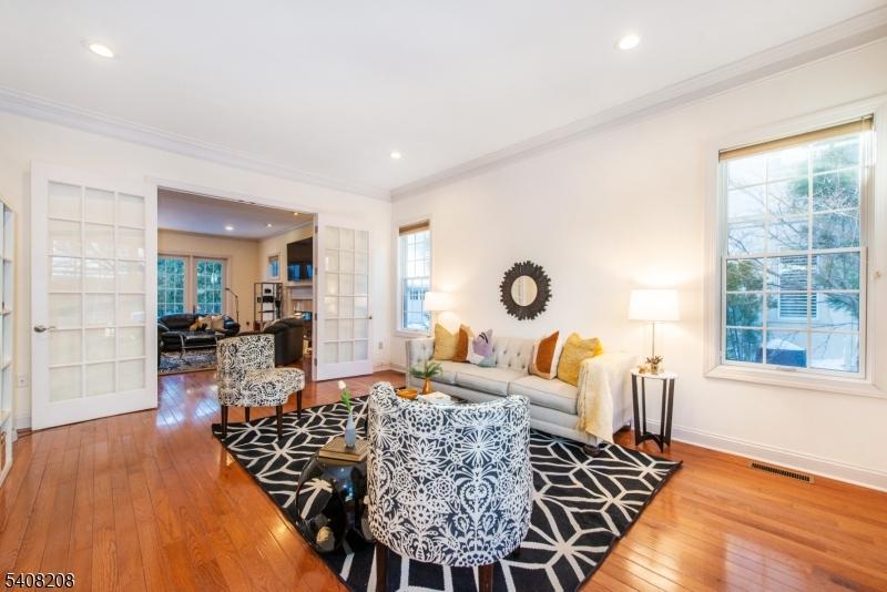 Living room into family room