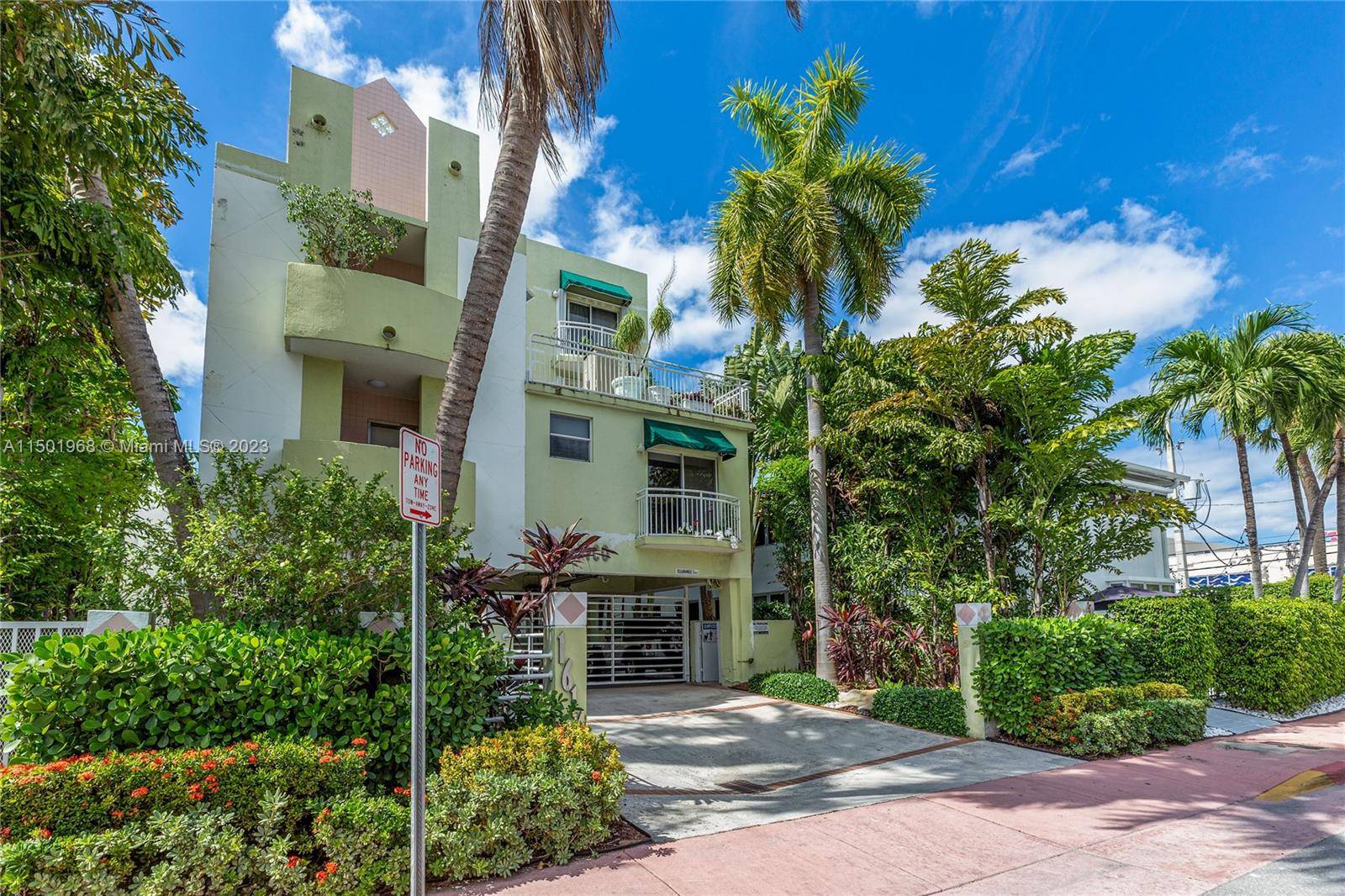 Excellent location a block away from Lincoln Road.