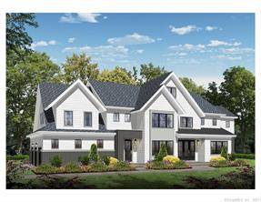 One of four new luxury homes under construction on a private road in prestigious Green Farms.