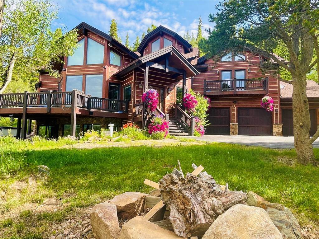 Price Improvement ! This custom home is perfectly positioned for panoramic views of Breckenridge Ski Resort on 3.
