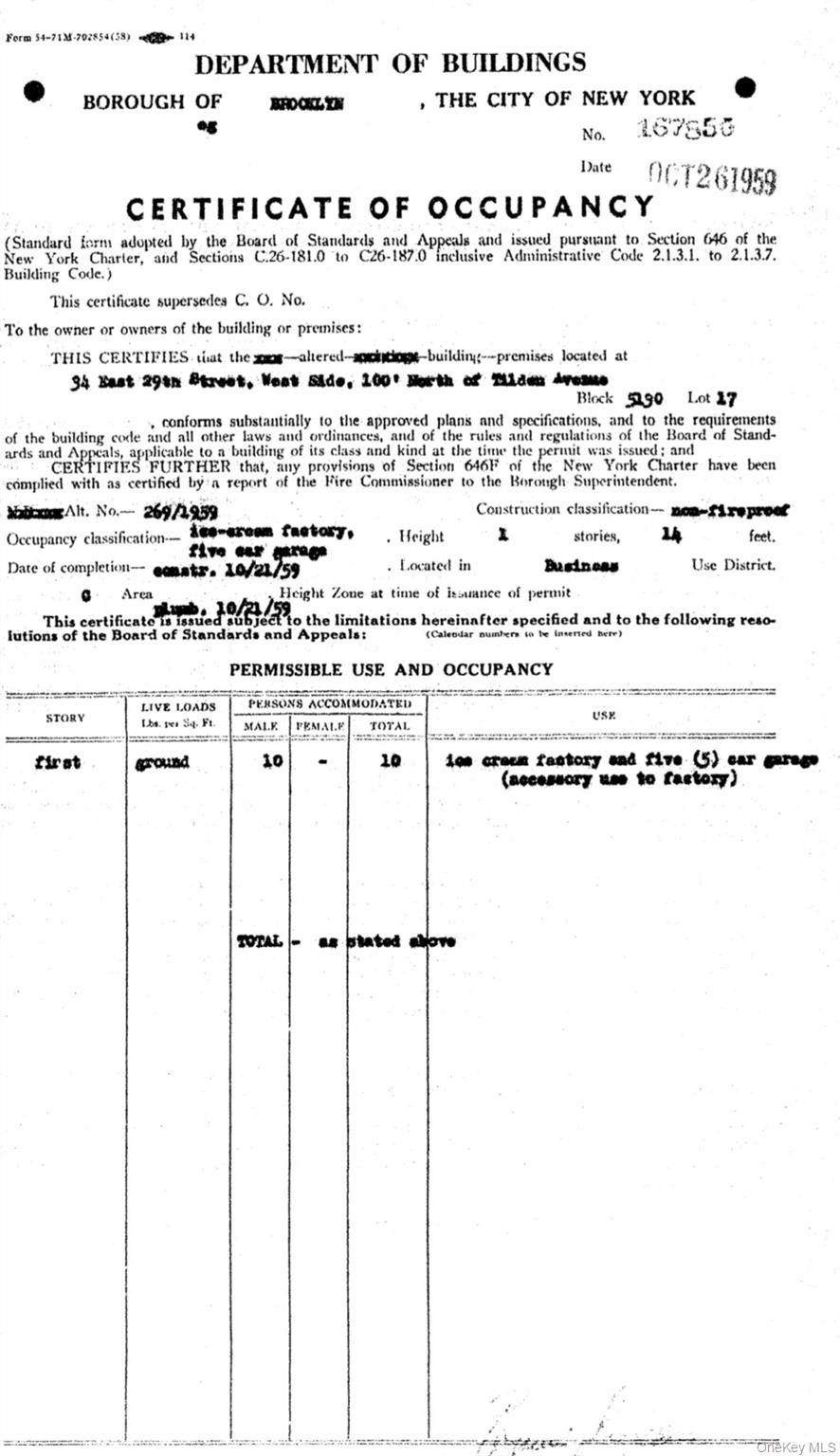 View of a document