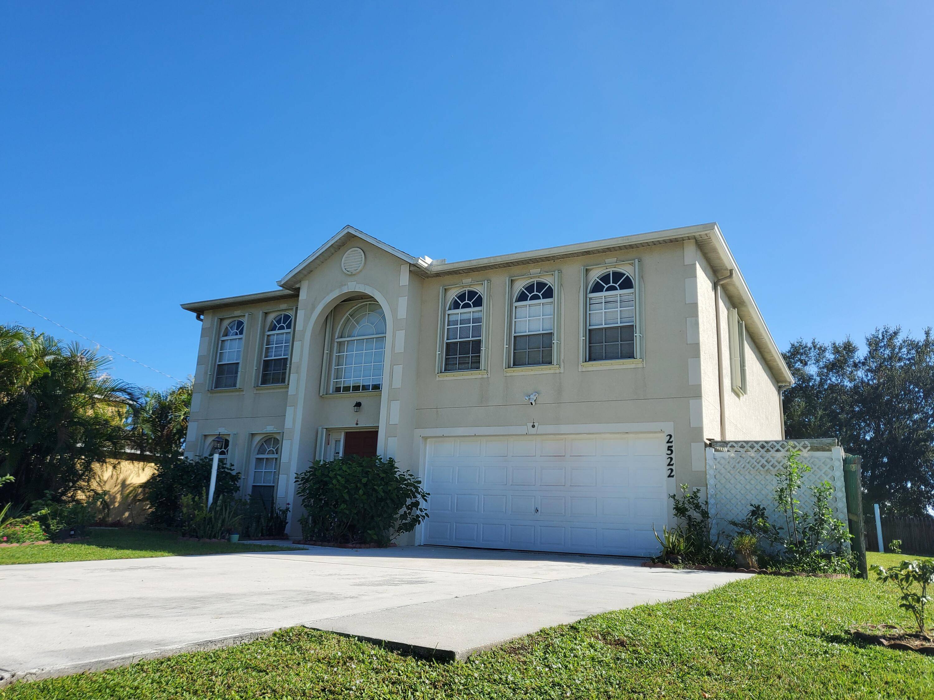 WOW ! ! ! Check out this nice home with 5 bedroom, 3 Bath, 2 story house with 2 car garage located east of us1 in Port Saint Lucie.