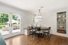 French Doors & gleaming wood floors.