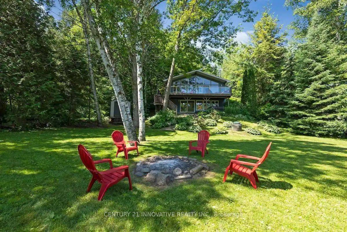 Private Waterfront Property On Half Acre Lot Five Minutes From Port Perry.