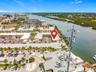 This aerial view shows the great location of this unit, overlooking the Intracoastal Waterway
