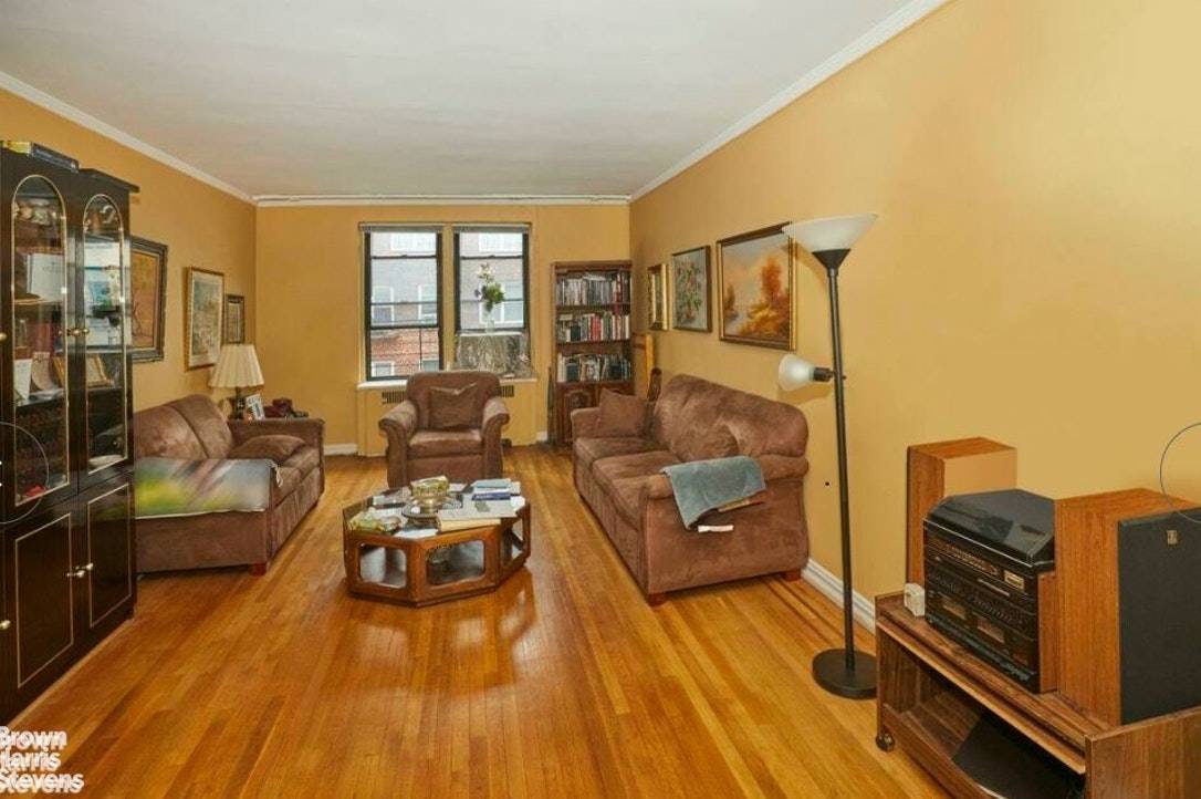 When you're looking for space, light, charm, value amp ; convenience on the island of Manhattan, this spacious two bedroom one and a half bath prewar charmer is the ticket.