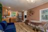 Kitchen/eating area in cottage