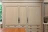 Huge freezer and fridge with pull out drawers