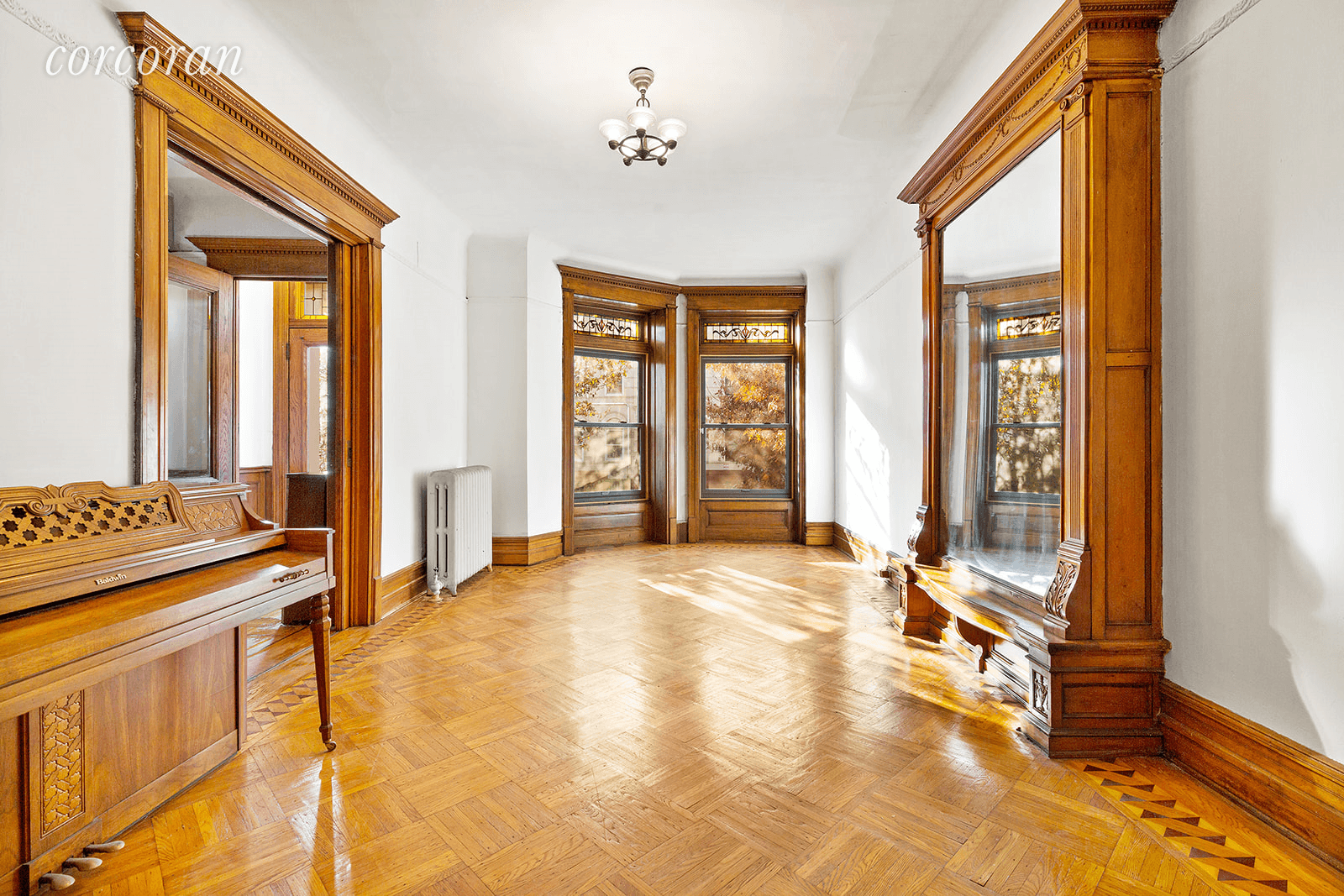 Welcome to 21 Hawthorne Street, a massive two family limestone perfectly located in prime Prospect Lefferts Gardens a few blocks from Prospect Park.
