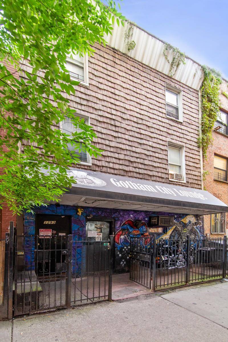 Welcome to 1293 Myrtle Avenue, home of Bushwick's popular Gotham City Lounge.
