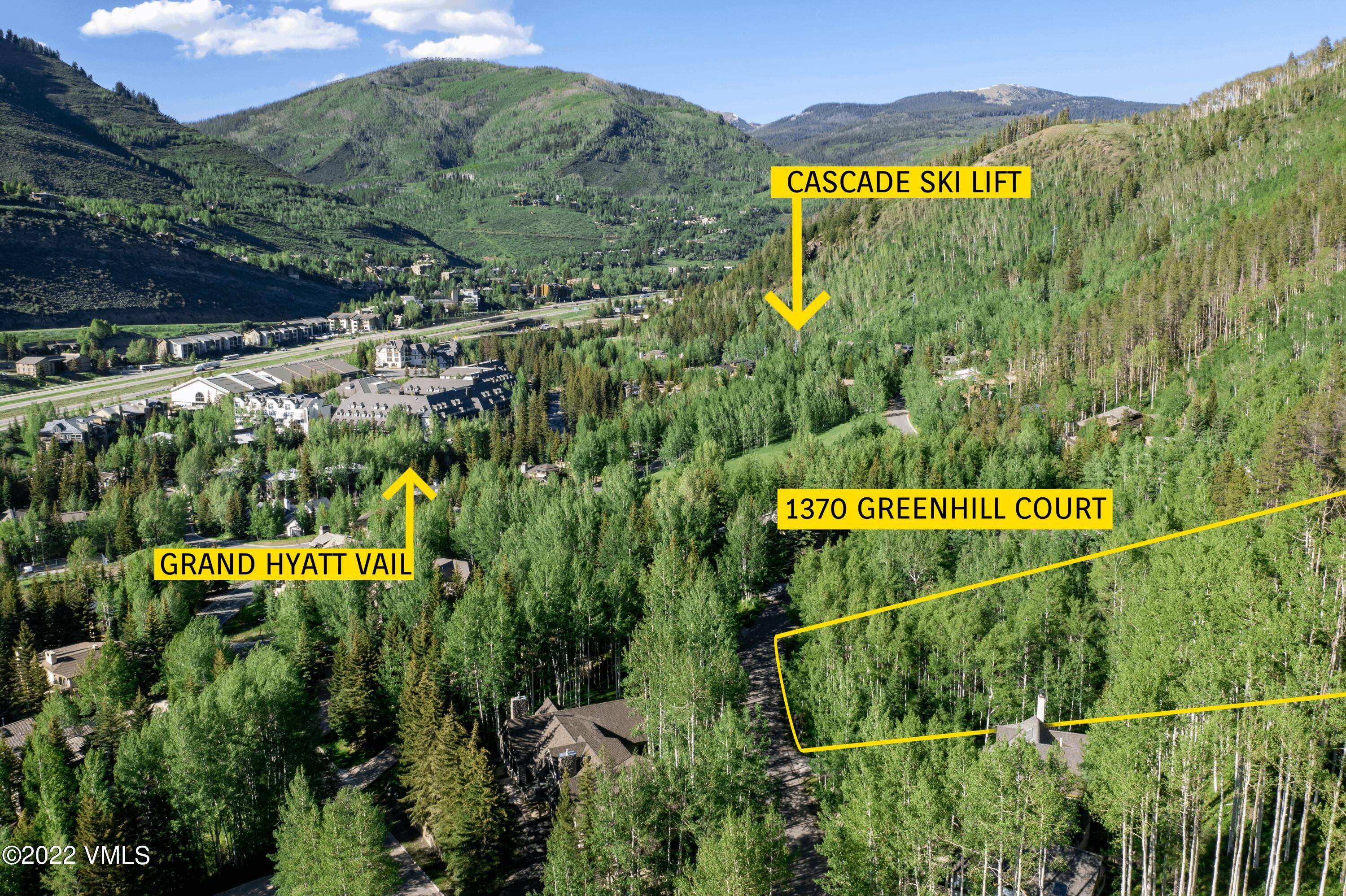 Exceptional opportunity to own a piece of property in the coveted Cascade Village neighborhood of Vail.