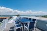Rooftop with seating