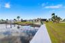 from the back corner of the dock to the house