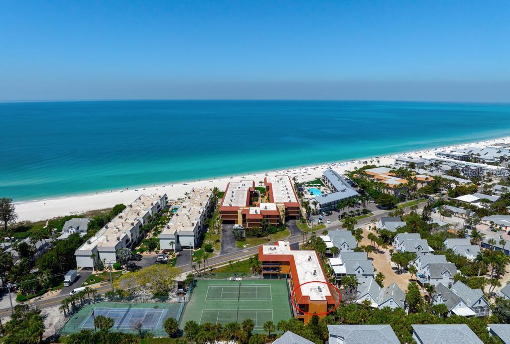 Playa Encantada Beachfront community with tennis courts, heated pool and private beach access