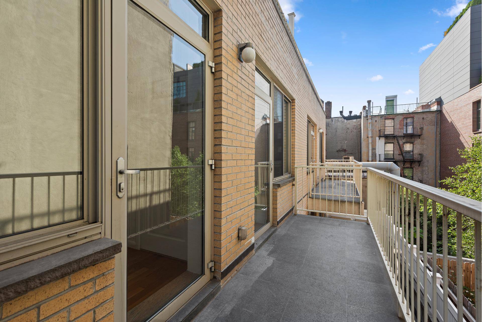Sun filled, renovated convertible 3 bedroom 4 bedroom, 2 bathroom home with large private balcony in 159 Bleecker Street, a full service building of 20 residences with part time doorman, ...